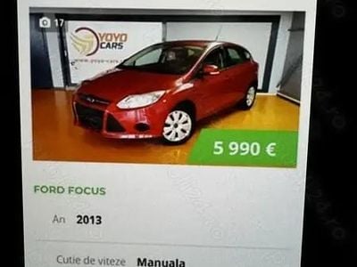 Rosu Utilizat 2013 Ford Focus Hatchback | 3.500 EUR (Preț bun)