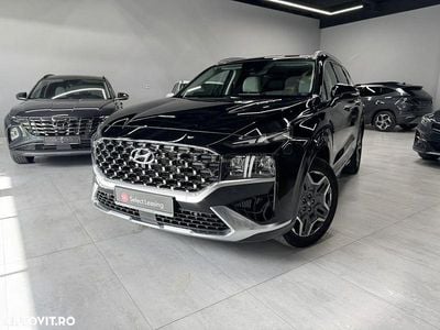 Culoarenegru Utilizat 2021 Hyundai Santa Fe Signature SUV | 34.860 EUR (Puțin scump)