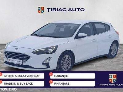 Second-hand Ford Focus Titanium X 120 CP (88 kW) 2021 Culoarealb Hatchback