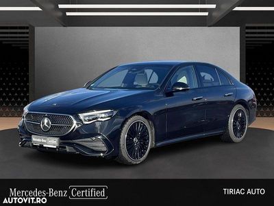 Second-hand Mercedes E200 AMG line 204 CP (150 kW) 2024 Culoarenegru Berlinǎ