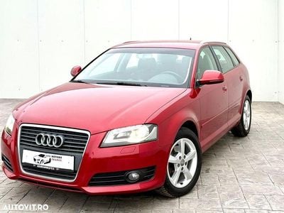 Second-hand Audi A3 Attraction 125 CP (91 kW) 2010 Culoarerosu Hatchback