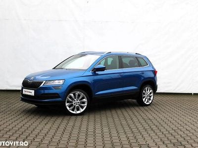 Second-hand Skoda Karoq Style 150 CP (110 kW) 2021 Culoarealbastru SUV