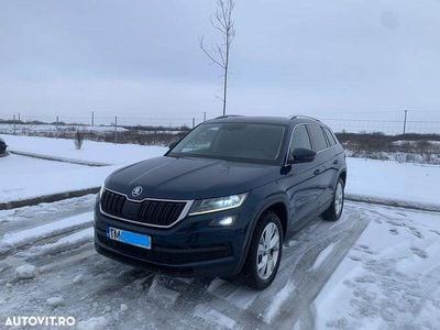 Second-hand Skoda Kodiaq Style 150 CP (110 kW) 2018 Culoarealbastru SUV