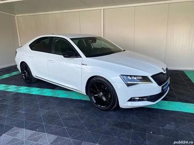 Second-hand Skoda Superb SportLine 150 CP (110 kW) 2018 Alb Berlinǎ