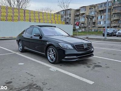 Second-hand Mercedes S350 286 CP (210 kW) 2018 Culoarenegru Berlinǎ