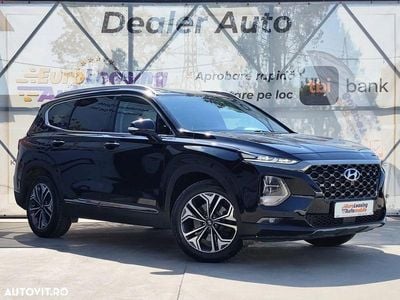 Second-hand Hyundai Santa Fe 200 CP (147 kW) 2020 Negru SUV
