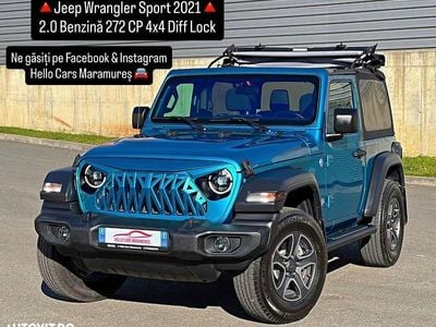 Culoarealbastru Utilizat 2021 Jeep Wrangler Sport SUV | 35.990 EUR