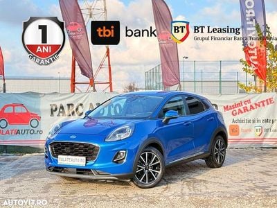Culoarealbastru Second-hand 2021 Ford Puma Titanium X SUV | 11.999 EUR (Preț bun)
