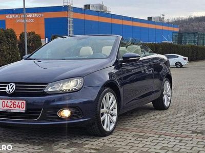 Second-hand VW Eos Exclusive 160 CP (117 kW) 2015 Culoarealbastru Cabrio