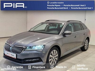 Second-hand Skoda Superb Ambition 150 CP (110 kW) 2022 Gri mediumetalic Break
