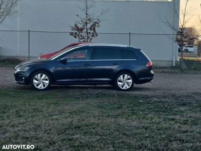 Second-hand VW Golf VII Highline 150 CP (110 kW) 2015 Culoarealbastru Break