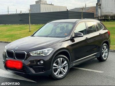 Second-hand BMW X1 Sport Line 150 CP (110 kW) 2018 Culoaremaro SUV