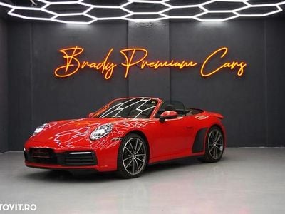 Second-hand Porsche 911 Carrera Cabriolet 385 CP (283 kW) 2021 Culoarerosu Cabrio