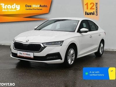 Second-hand Skoda Octavia Ambition 150 CP (110 kW) 2021 Alb Hatchback