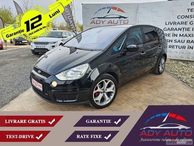 second-hand Ford S-MAX 2.0 TDCI 140 CP - 7 Locuri Cash Rate fixe Livrare gratuita Garantie inclusa