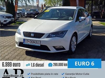 Second-hand Seat Leon Ecomotive 105 CP (77 kW) 2015 Culoarealb Break