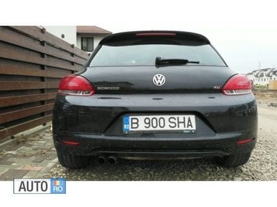 Second-hand VW Scirocco 160 CP (117 kW) 2009 Negru Coupe
