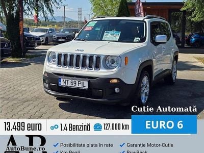 Culoarealb Utilizat 2016 Jeep Renegade Limited SUV | 13.499 EUR (Puțin scump)