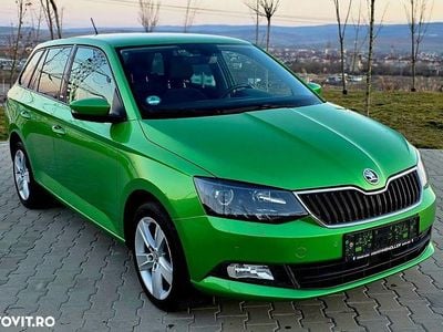 Second-hand Skoda Fabia Joy 90 CP (66 kW) 2016 Culoareverde Break
