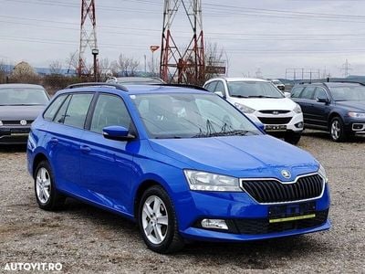 Second-hand Skoda Fabia Ambition 95 CP (69 kW) 2019 Albastru Hatchback