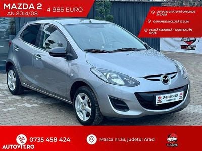 Second-hand Mazda 2 Center-Line 75 CP (55 kW) 2014 Culoareargint