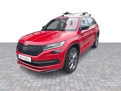 Second-hand Skoda Kodiaq SportLine 200 CP (147 kW) 2021 Rosu mediu  normal SUV