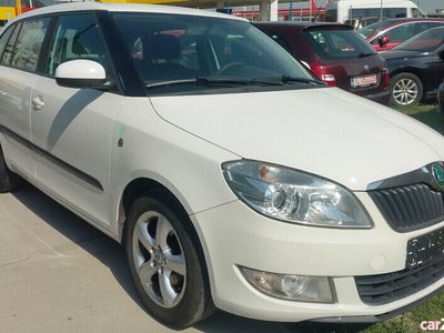 second-hand Skoda Fabia 2013 GreenLine Euro5 nerulata in Romania