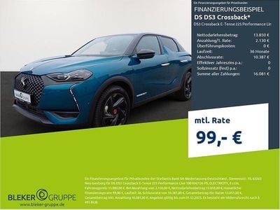 Utilizat 2021 DS Automobiles DS3 Crossback E-Tense Performance SUV | 17.525 EUR