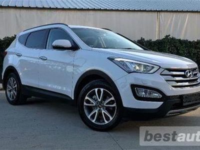 Second-hand Hyundai Santa Fe 197 CP (144 kW) 2013 Alb metalizat SUV