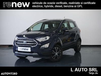 Second-hand Ford Ecosport Active 125 CP (91 kW) 2021 Culoarealbastru SUV