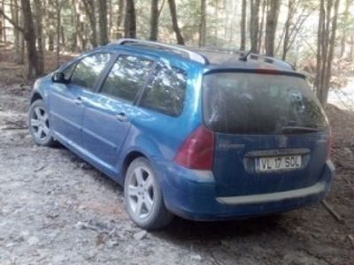 Second-hand Peugeot 307 90 CP (66 kW) 2002 Albastru Break
