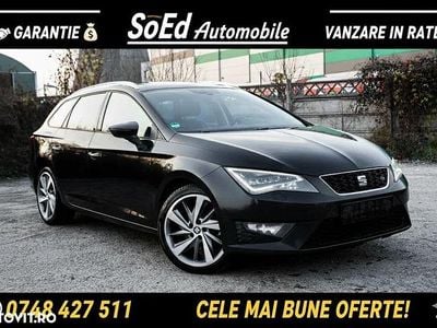 Culoarenegru Utilizat 2016 Seat Leon FR Break | 8.950 EUR (Preț OK)