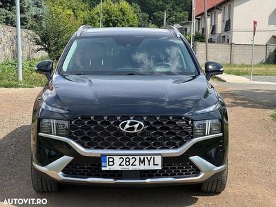Culoarenegru Utilizat 2022 Hyundai Santa Fe SUV | 35.900 EUR (Scump)
