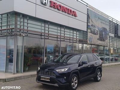 Second-hand Toyota RAV4 Hybrid Luxury 222 CP (163 kW) 2021 Culoarealbastru SUV