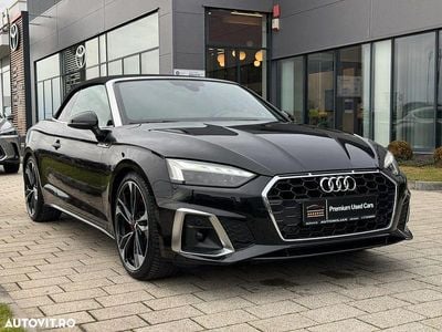 Culoarenegru Second-hand 2020 Audi A5 Cabriolet S-Line Cabrio | 33.890 EUR