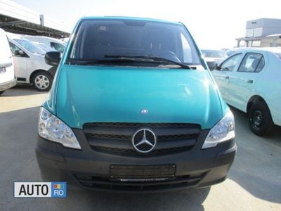 Second-hand Mercedes Vito 136 CP (100 kW) 2014 Verde Van