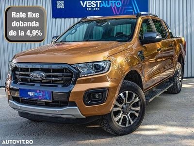 Portocaliu Utilizat 2022 Ford Ranger Wildtrack Pickup | 28.799 EUR (Preț bun)