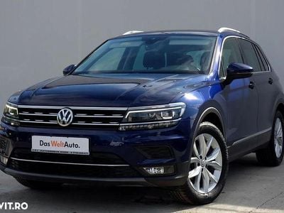 Albastru mediu metalic Utilizat 2020 VW Tiguan Highline SUV | 25.990 EUR (Puțin scump)
