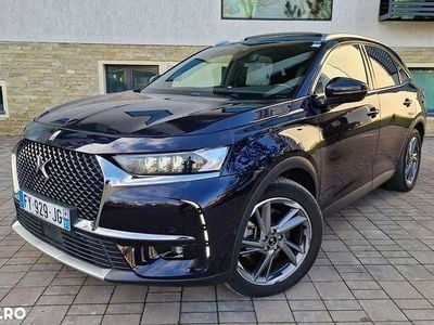 Second-hand DS Automobiles DS7 Crossback Rivoli 300 CP (220 kW) 2021 Culoarealbastru SUV