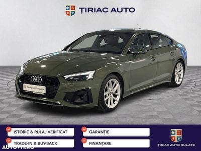 Culoarenegru Utilizat 2022 Audi A5 Sportback S-Line Hatchback | 32.500 EUR (Scump)