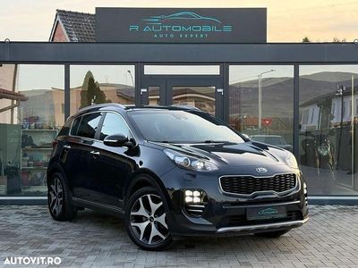 Second-hand Kia Sportage GT-Line 185 CP (136 kW) 2018 Culoarenegru SUV