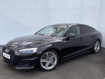 Second-hand Audi A5 Sportback Advanced 204 CP (150 kW) 2021 Negru  metalic Hatchback