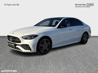 Second-hand Mercedes C220 AMG line 200 CP (147 kW) 2024 Culoarealb Berlinǎ