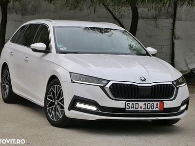 Culoarealb Utilizat 2022 Skoda Octavia SportLine Break | 16.850 EUR (Preț bun)