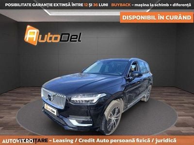 Second-hand Volvo XC90 Inscription 391 CP (287 kW) 2021 Culoarenegru SUV