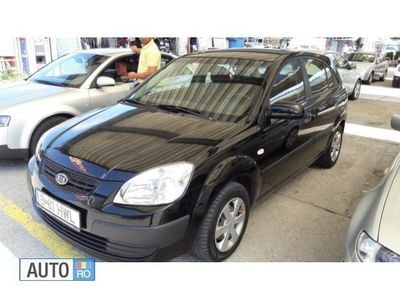 Second-hand Kia Rio 110 CP (80 kW) 2006 Negru Hatchback