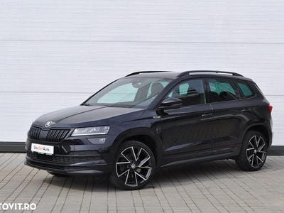 Negru Second-hand 2020 Skoda Karoq SportLine SUV | 18.997 EUR (Preț OK)