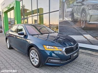 Second-hand Skoda Octavia Style 115 CP (84 kW) 2021 Albastru