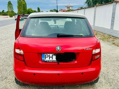 Second-hand Skoda Fabia 85 CP (62 kW) 2008 Roșu Hatchback