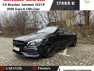 Culoarenegru Utilizat 2018 Mercedes CLA180 AMG line Berlinǎ | 17.980 EUR (Preț bun)